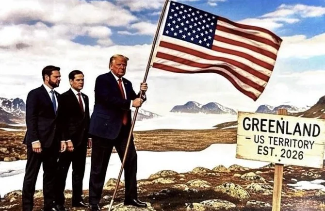 Trump beweert een kader voor een toekomstige overeenkomst over Groenland te hebben opgesteld